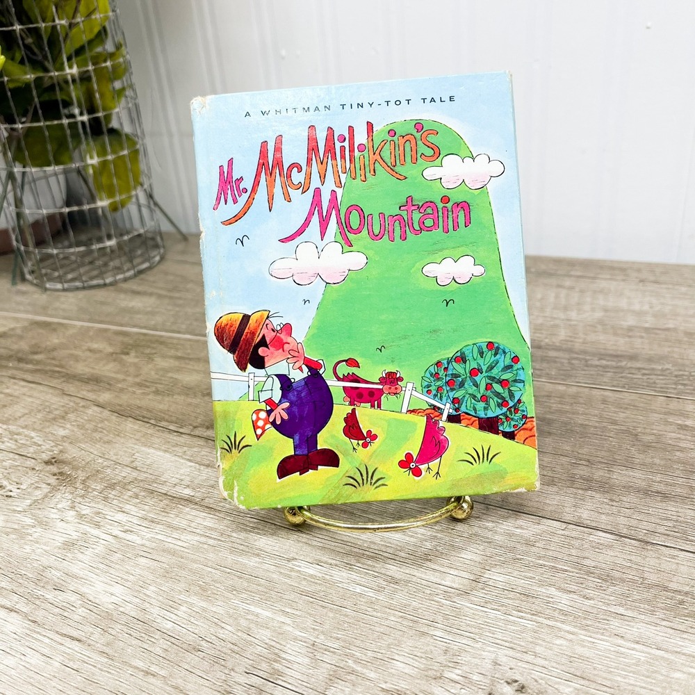 Vintage 1969 Mr. McMilikin's Mountain Whitman Tiny-Tot Tale Book Wilma Klimke